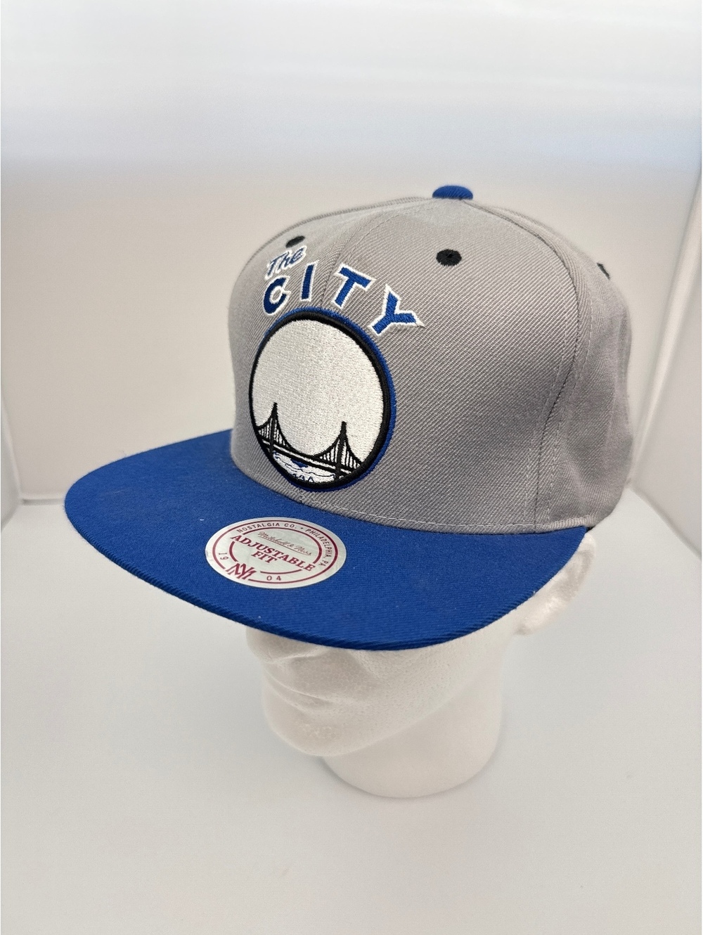 Mitchell & Ness NBA The City Golden State Warriors Adjustable Snapback Hat